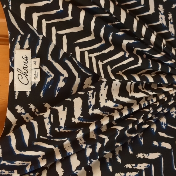 Womens Chaus Dress, Black & White, Size M - Picture 3 of 4